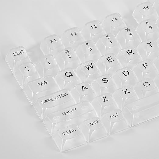 Buy Redragon Crystal KeyCaps | 147 Keys PBT Set ANSI